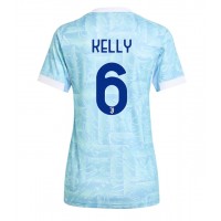 Juventus Lloyd Kelly #6 Vonkajší Ženy futbalový dres 2025-26 Krátky Rukáv